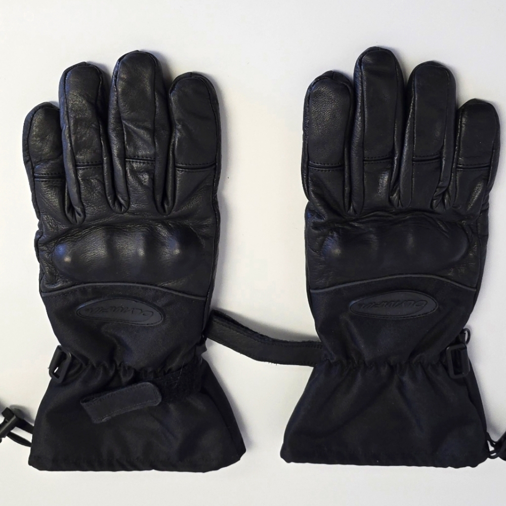 Olympia Gloves Motorcycle Black Size XL Men's Thinsulate 40gram EUC